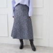 クチュールブローチ(Couture Brooch)のフラワーJQフレアスカート サックス(190)