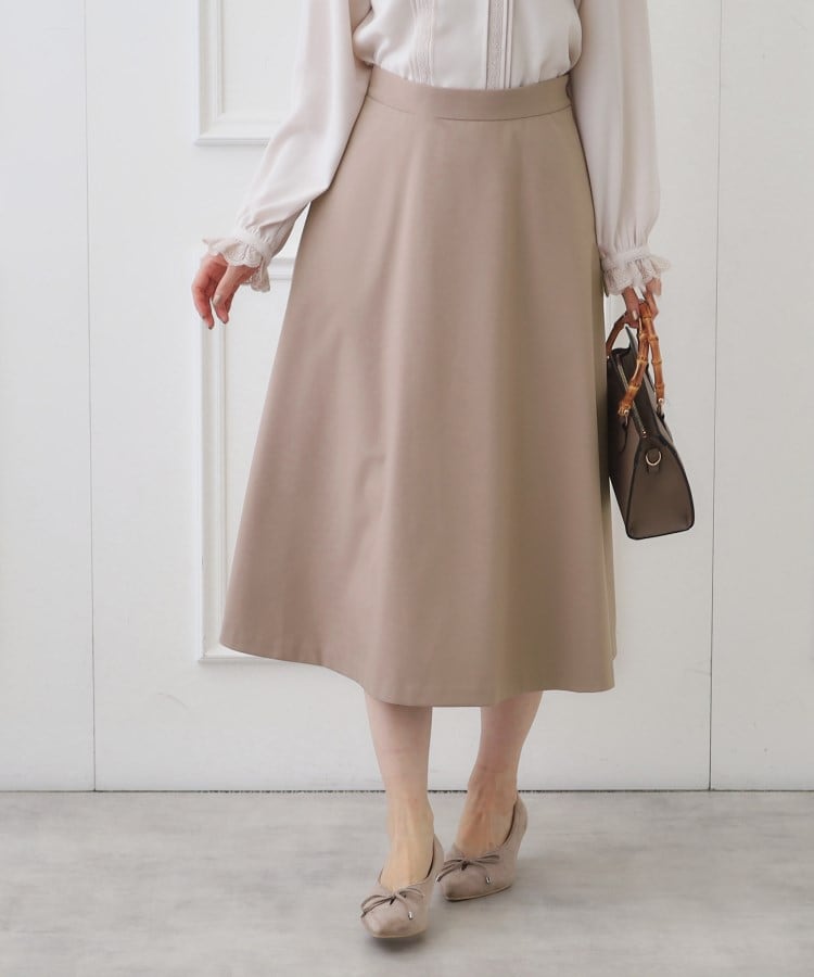クチュールブローチ(Couture Brooch)のボンディングスカート タバコブラウン(054)