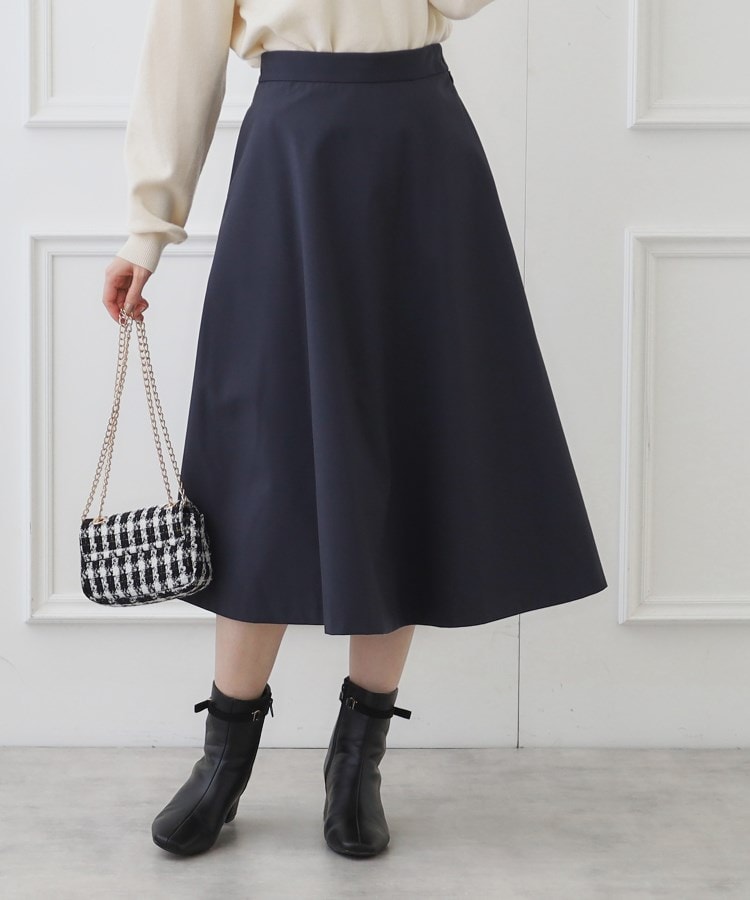 クチュールブローチ(Couture Brooch)のボンディングスカート ダークネイビー(094)