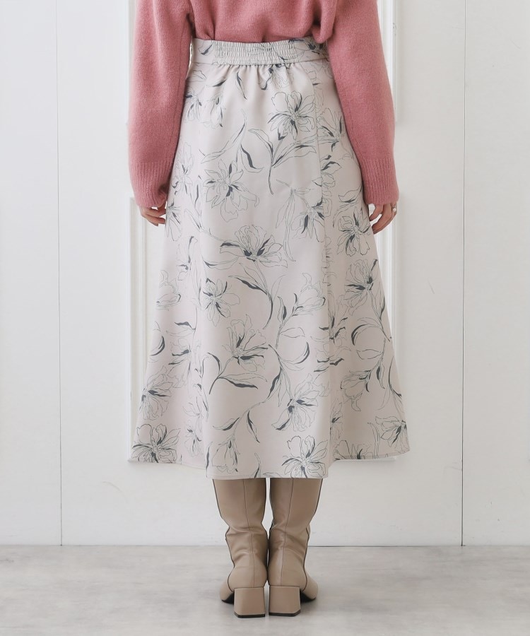 クチュールブローチ(Couture Brooch)の起毛コールフラワープリントスカート14