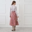 クチュールブローチ(Couture Brooch)の起毛コールフラワープリントスカート6