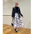 クチュールブローチ(Couture Brooch)の【オトナの着映えスカート】グログランフラワープリントスカート7