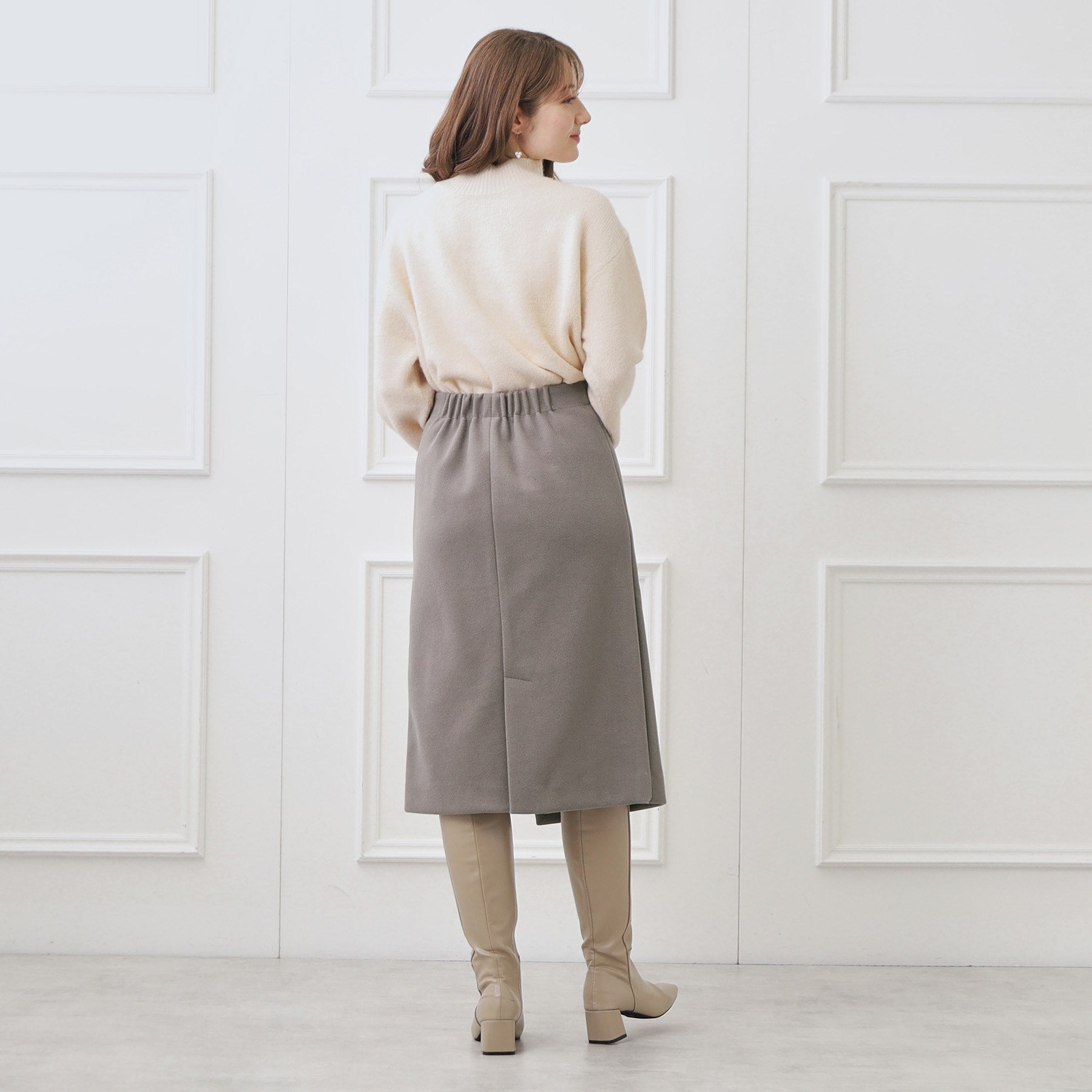 クチュールブローチ(Couture Brooch)のメルジャージラップ風スカート16