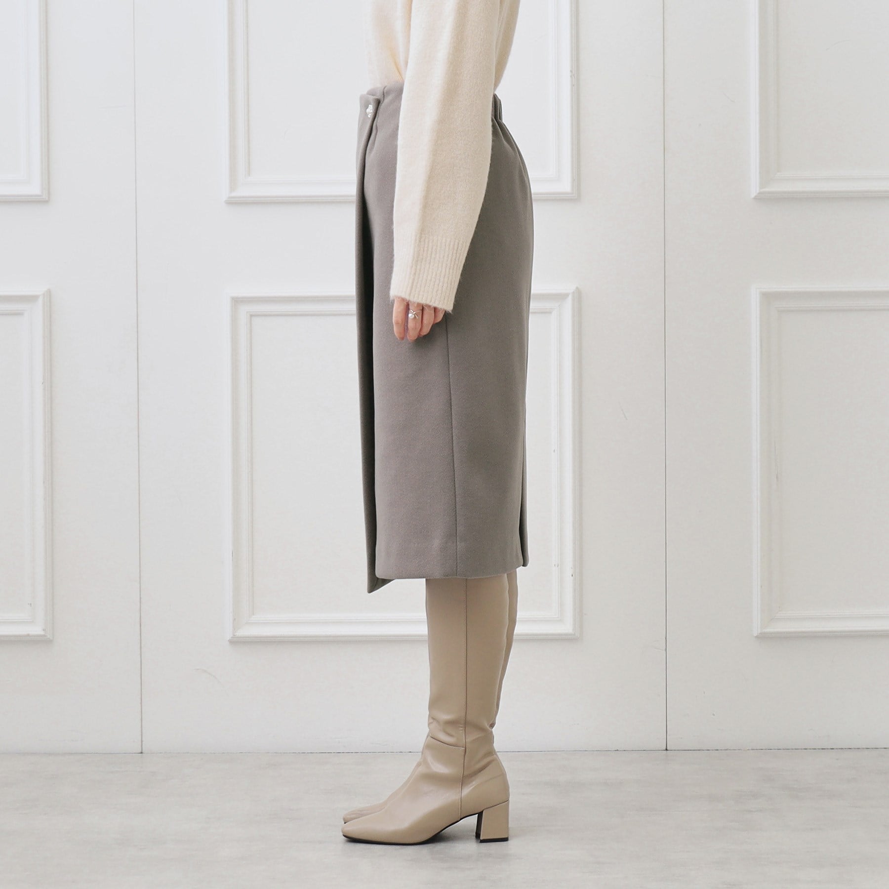 クチュールブローチ(Couture Brooch)のメルジャージラップ風スカート28