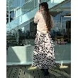 クチュールブローチ(Couture Brooch)の【ラクチン、華やぎスカート】フロッキーチェックチュールスカート40