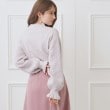 クチュールブローチ(Couture Brooch)の袖パール調デザインニット24