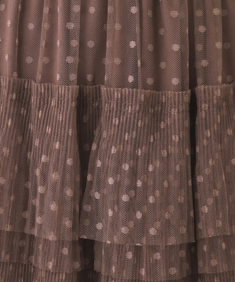 クチュールブローチ(Couture Brooch)のティアードドットチュールスカート18