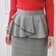 クチュールブローチ(Couture Brooch)のペプラムデザインスカート30