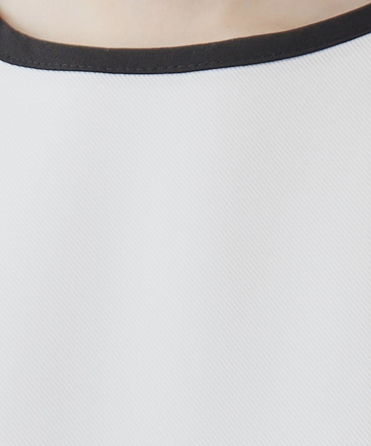 クチュールブローチ(Couture Brooch)の配色パイピングペプラムブラウス14