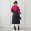 クチュールブローチ(Couture Brooch)の合皮ベルト付Aラインスカート14