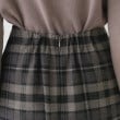 クチュールブローチ(Couture Brooch)の合皮ベルト付Aラインスカート26