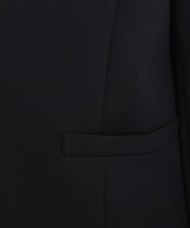クチュールブローチ(Couture Brooch)のハイストレッチジョーゼット ノーラペルジャケット10