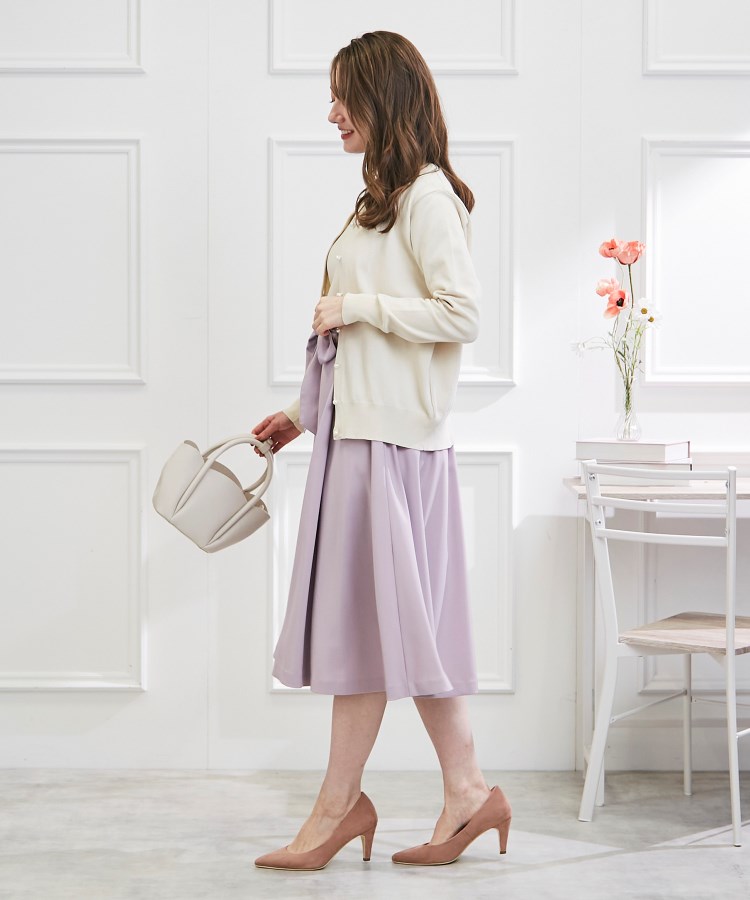 クチュールブローチ(Couture Brooch)の【オフィスカジュアル・通勤にも】ネオシャンブルラップ風スカート10