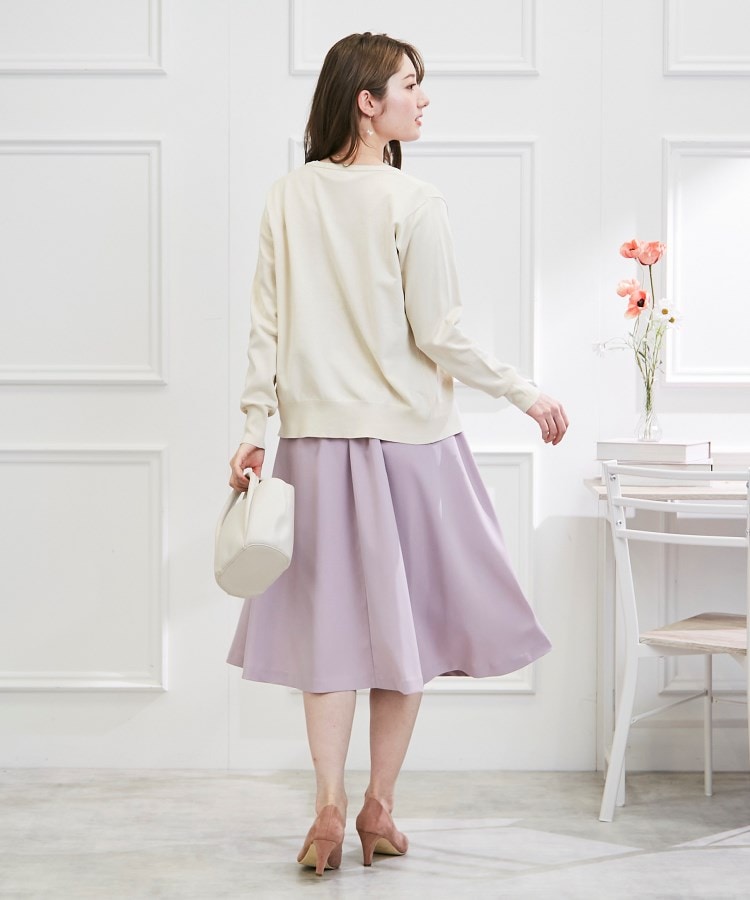 クチュールブローチ(Couture Brooch)の【オフィスカジュアル・通勤にも】ネオシャンブルラップ風スカート11