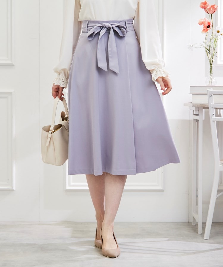 クチュールブローチ(Couture Brooch)の【オフィスカジュアル・通勤にも】ネオシャンブルラップ風スカート20