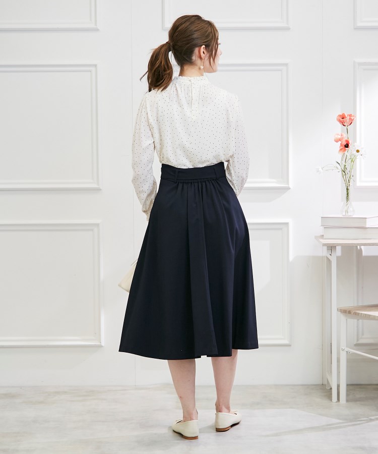 【新品】Mサイズ ネオシャンブル ラップ風スカート Couture brooch