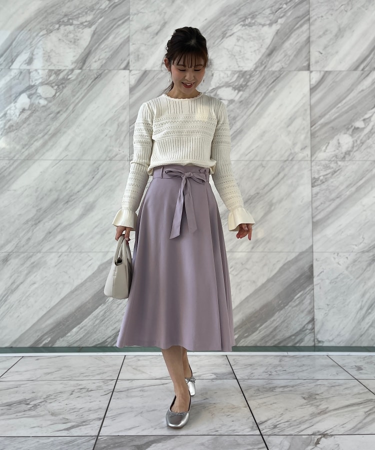 クチュールブローチ(Couture Brooch)の【オフィスカジュアル・通勤にも】ネオシャンブルラップ風スカート14