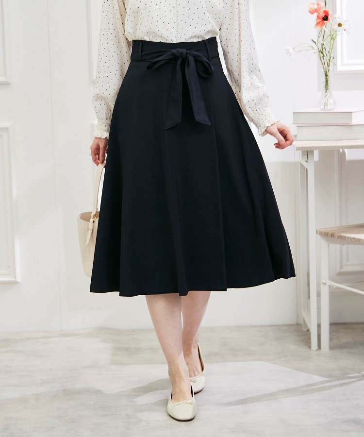 【新品】Mサイズ ネオシャンブル ラップ風スカート Couture brooch
