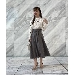 クチュールブローチ(Couture Brooch)の【オフィスカジュアル・通勤にも】ネオシャンブルラップ風スカート6
