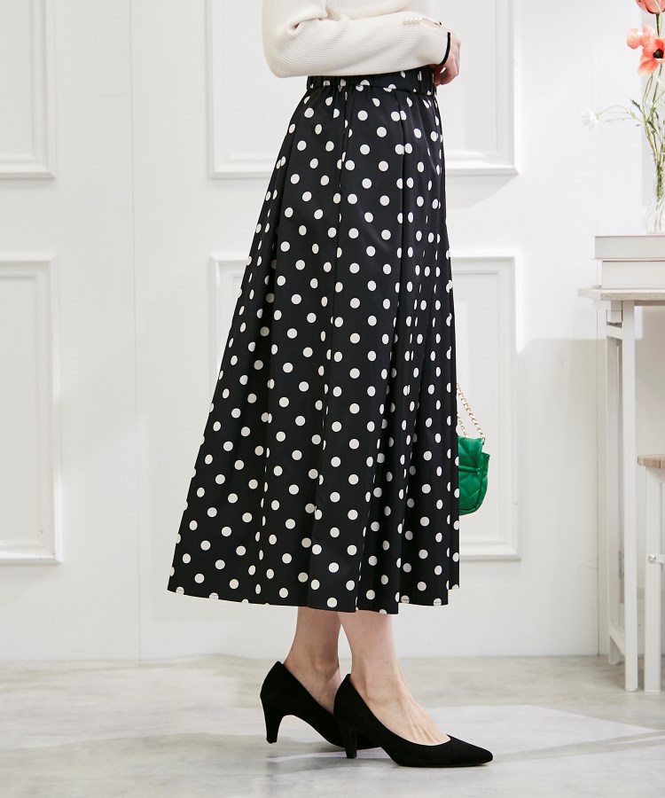 クチュールブローチ(Couture Brooch)の【WEB限定】ライトタフタドットスカート10
