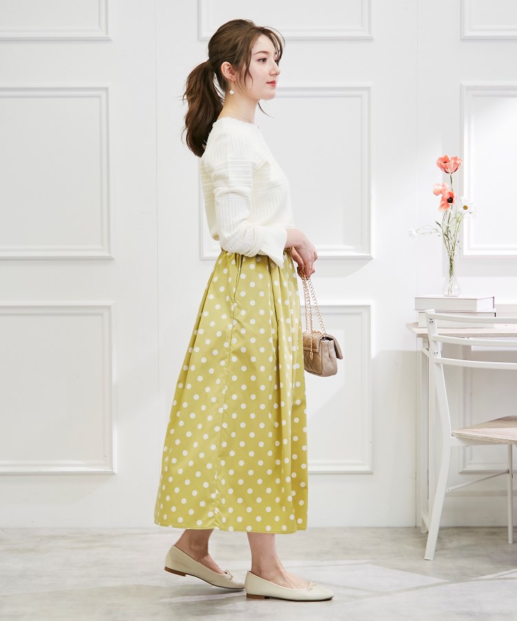 クチュールブローチ(Couture Brooch)の【WEB限定】ライトタフタドットスカート13