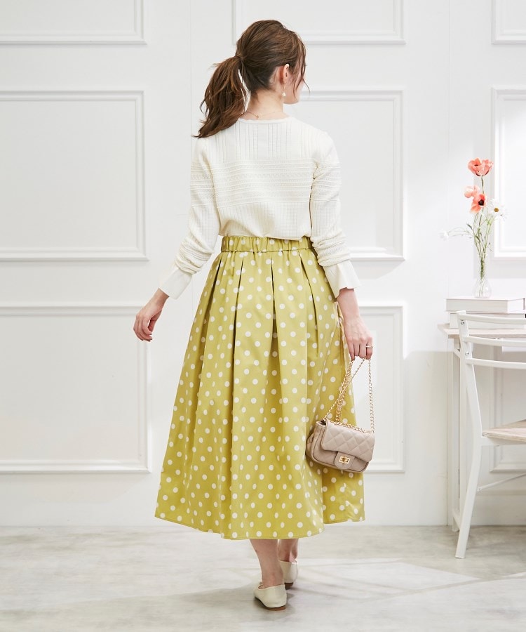 クチュールブローチ(Couture Brooch)の【WEB限定】ライトタフタドットスカート14