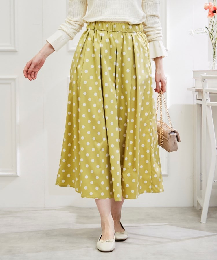 クチュールブローチ(Couture Brooch)の【WEB限定】ライトタフタドットスカート15