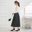 クチュールブローチ(Couture Brooch)の【WEB限定】ライトタフタドットスカート7
