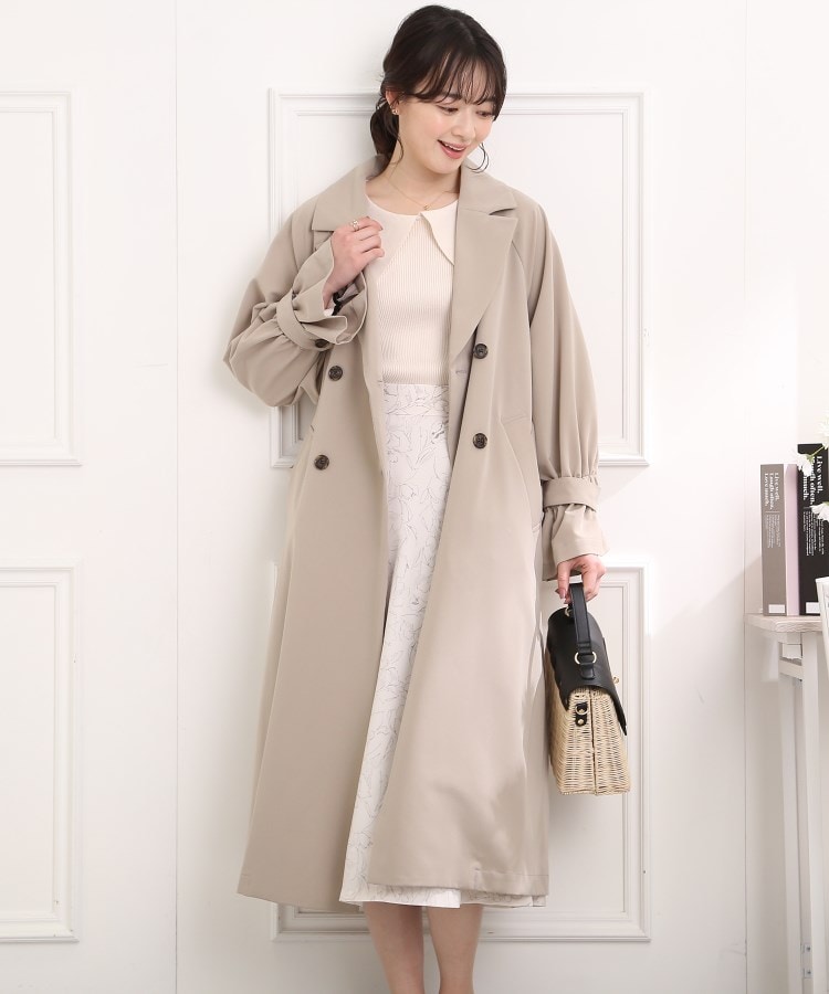 クチュールブローチ(Couture Brooch)のラインフラワーソフトフレアースカート16