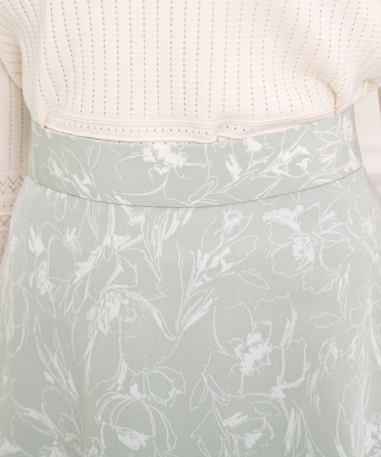 クチュールブローチ(Couture Brooch)のラインフラワーソフトフレアースカート19