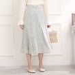 クチュールブローチ(Couture Brooch)のラインフラワーソフトフレアースカート4