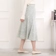 クチュールブローチ(Couture Brooch)のラインフラワーソフトフレアースカート5