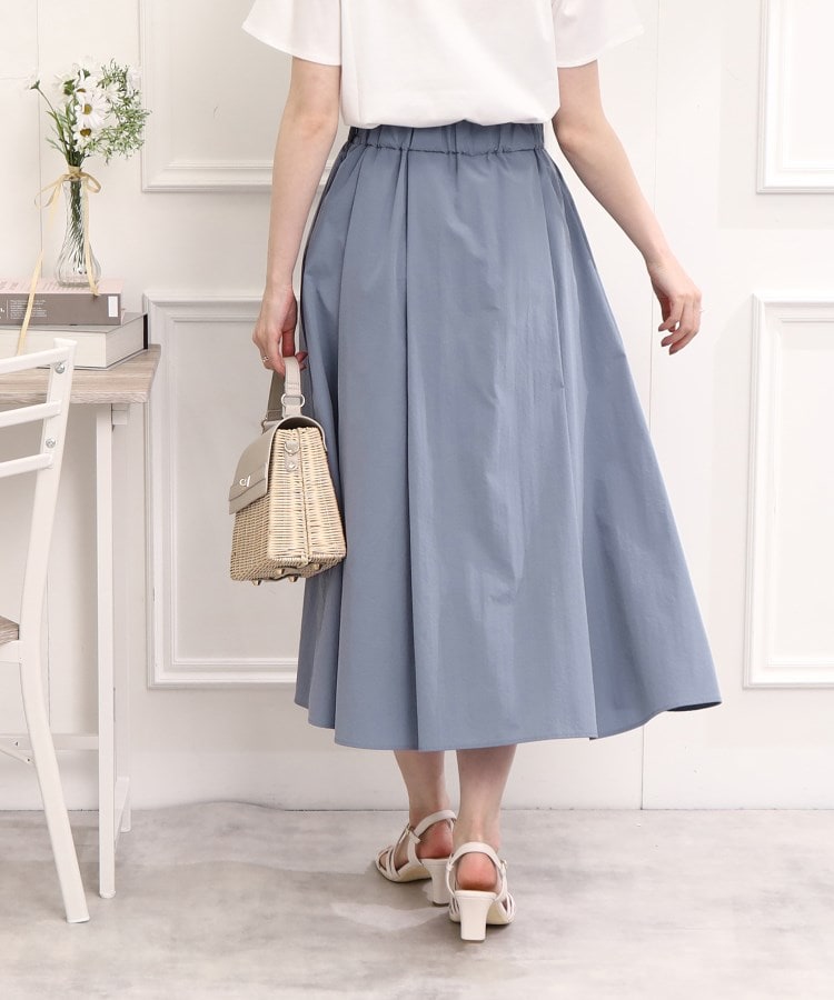クチュールブローチ(Couture Brooch)の【鮮やかカラースカートで新鮮コーデに。】タイプライタータックウエストスカート27