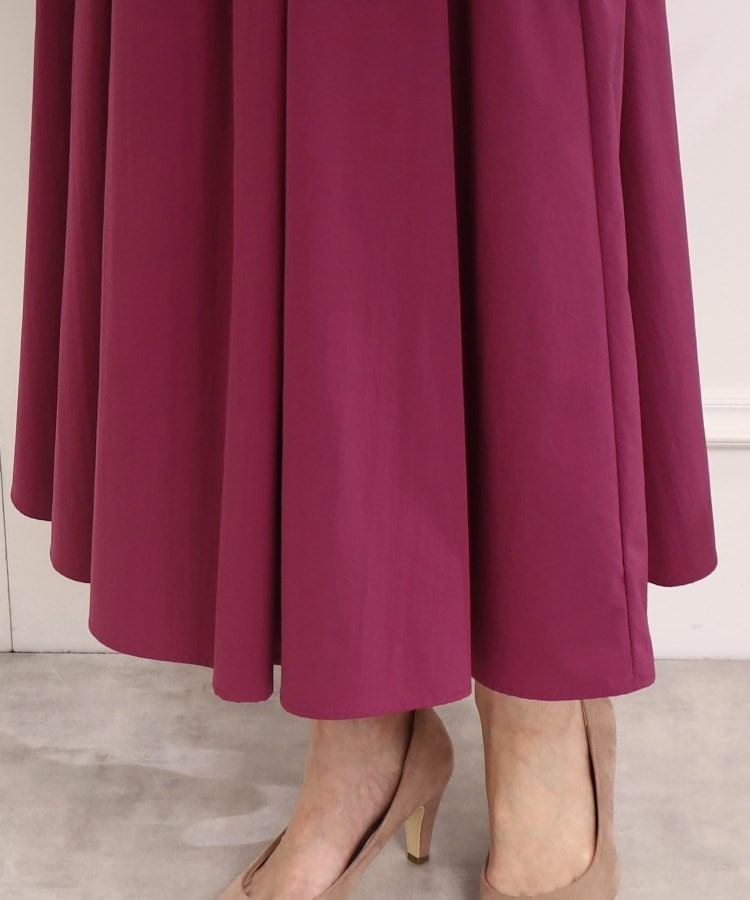 クチュールブローチ(Couture Brooch)の【鮮やかカラースカートで新鮮コーデに。】タイプライタータックウエストスカート43