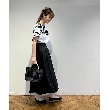 クチュールブローチ(Couture Brooch)の【鮮やかカラースカートで新鮮コーデに。】タイプライタータックウエストスカート7