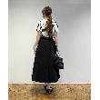 クチュールブローチ(Couture Brooch)の【鮮やかカラースカートで新鮮コーデに。】タイプライタータックウエストスカート8