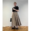 クチュールブローチ(Couture Brooch)の【鮮やかカラースカートで新鮮コーデに。】タイプライタータックウエストスカート14