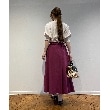クチュールブローチ(Couture Brooch)の【鮮やかカラースカートで新鮮コーデに。】タイプライタータックウエストスカート23