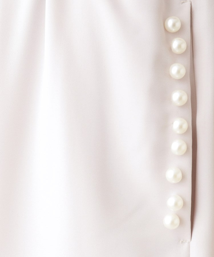 クチュールブローチ(Couture Brooch)の【丈アレンジ・裾上げ可能】リラックスフェイクパールワイド40