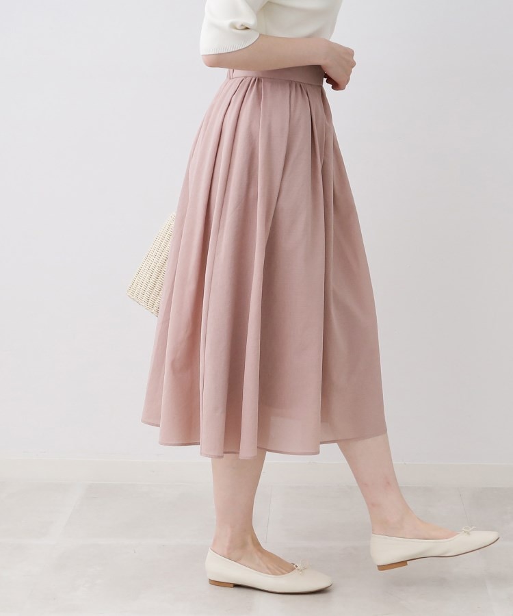 クチュールブローチ(Couture Brooch)の【新色追加！着回しが効く。】パレットボイルスカート ピンク(072)