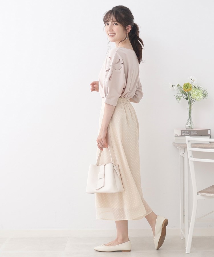 クチュールブローチ(Couture Brooch)のドットカットJQセミフレアースカート2