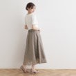クチュールブローチ(Couture Brooch)の【女性らしさ引き立つ】シアーチェックスカート13