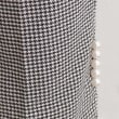 クチュールブローチ(Couture Brooch)の【オフィス/通勤にも◎】裾パール調・カーブスリットハイパーパンツ37