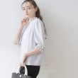 クチュールブローチ(Couture Brooch)の【上品華やか／二の腕カバー】5分袖エンブロレースブラウス6