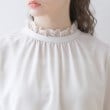 クチュールブローチ(Couture Brooch)の【上品華やか／二の腕カバー】5分袖エンブロレースブラウス48