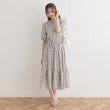 クチュールブローチ(Couture Brooch)の小花柄ティアードワンピース1
