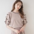 クチュールブローチ(Couture Brooch)の【リボン好き必見・二の腕カバー】リボン袖ニット18