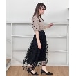 クチュールブローチ(Couture Brooch)の【リボン好き必見・二の腕カバー】リボン袖ニット23