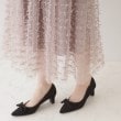 クチュールブローチ(Couture Brooch)の【ふんわり揺れるフェミニンスカート】リボンチュールティアードスカート30