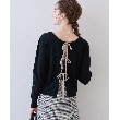 クチュールブローチ(Couture Brooch)の【前後2WAYで楽しめる】配色リボン カーディトップス23